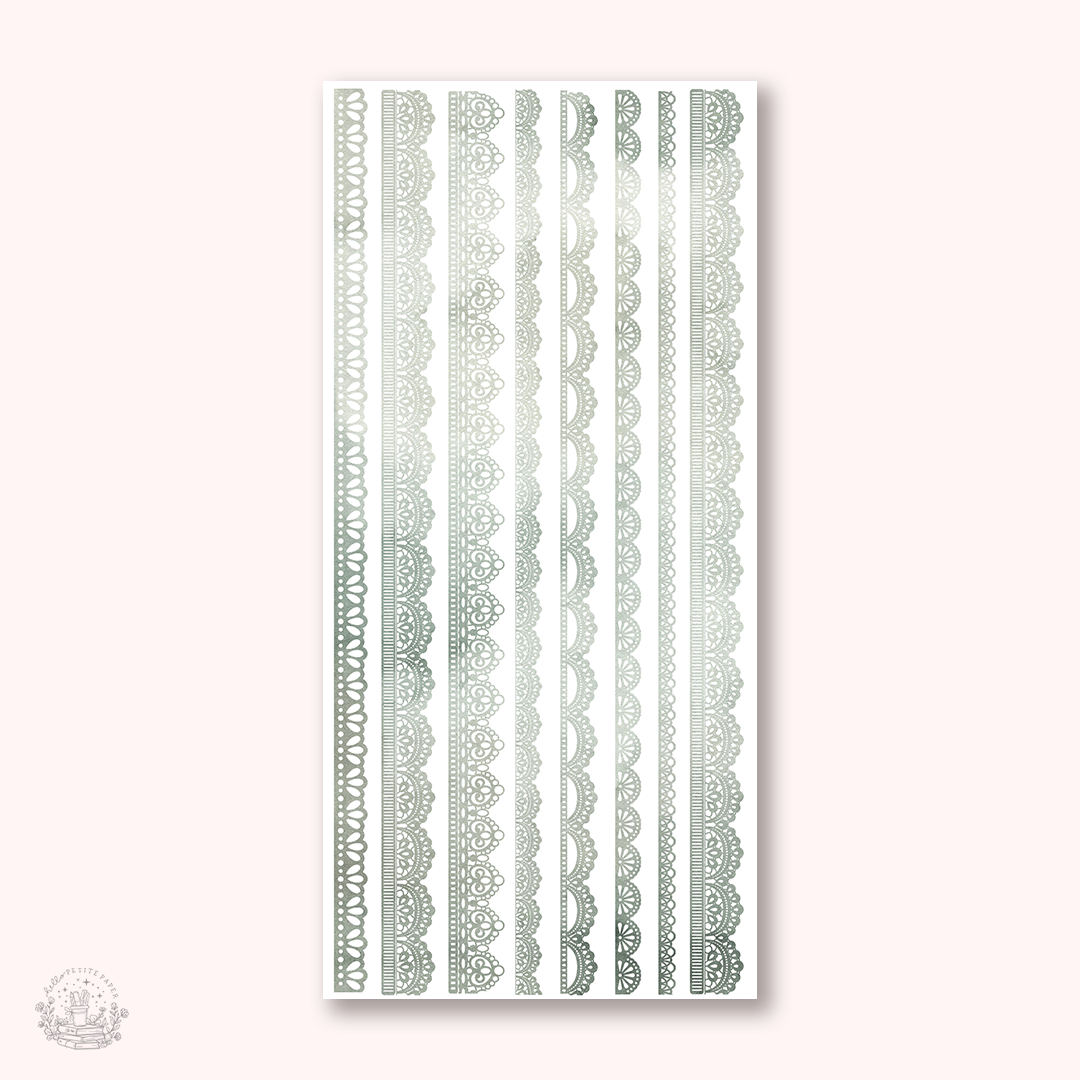 Essentials - Thin lace strip stickers (EJ 103 - 106)