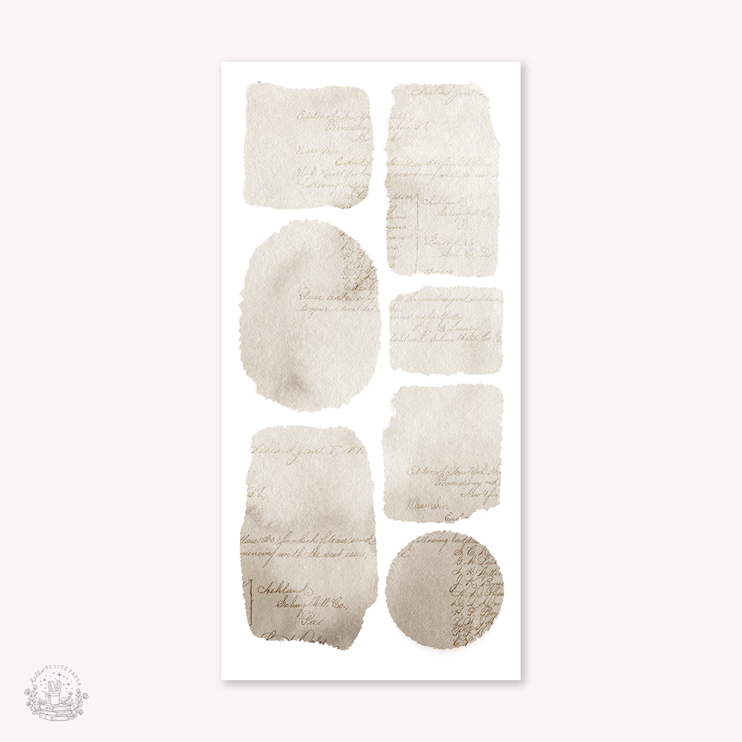 Essentials - watercolor backgrounds stickers (EJ 28 29 30)
