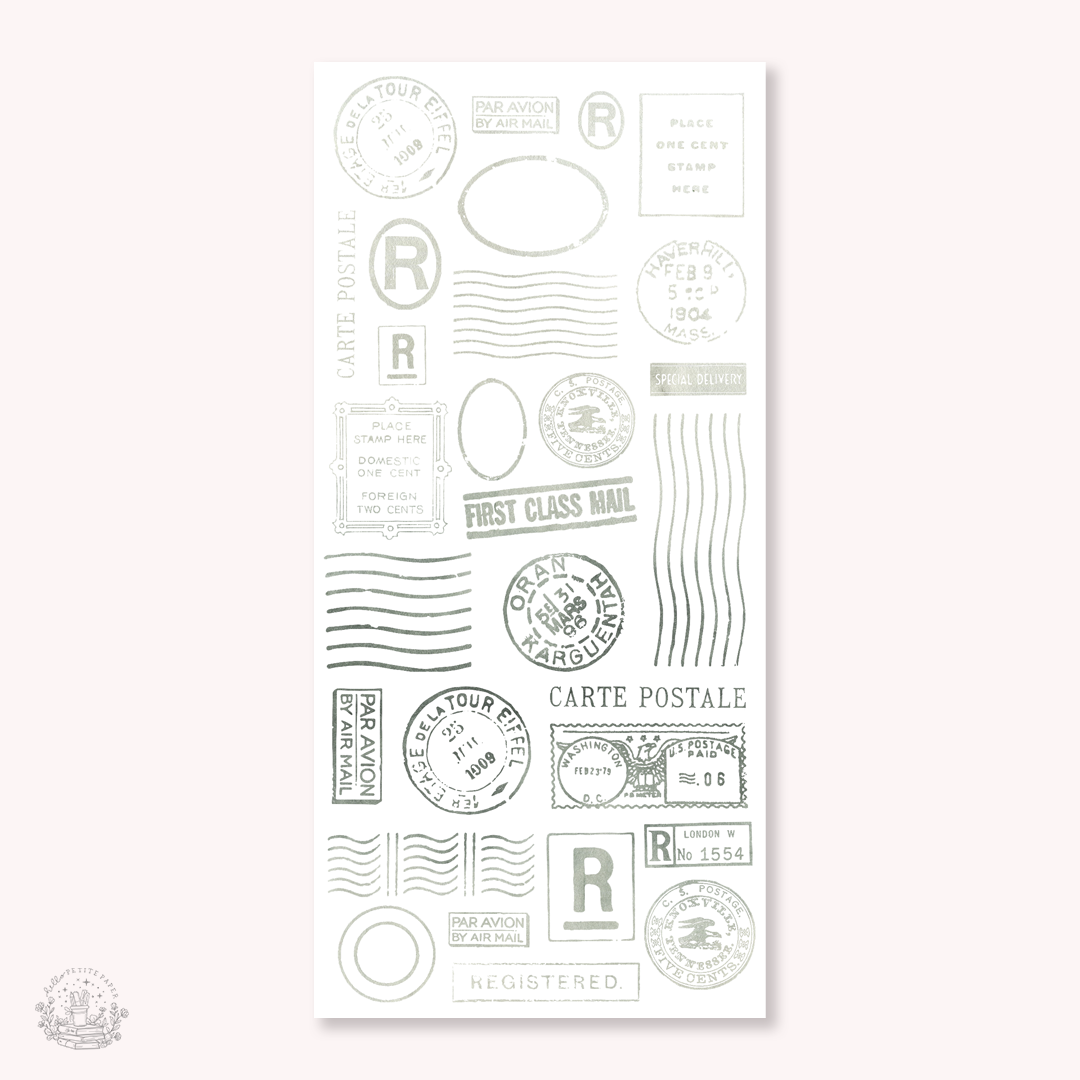 Essentials - Postage stamps stickers (EJ43 44 45 46)