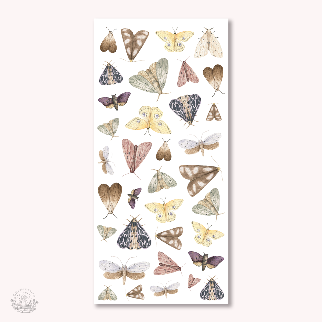 Essentials - Moths stickers (EJ54)