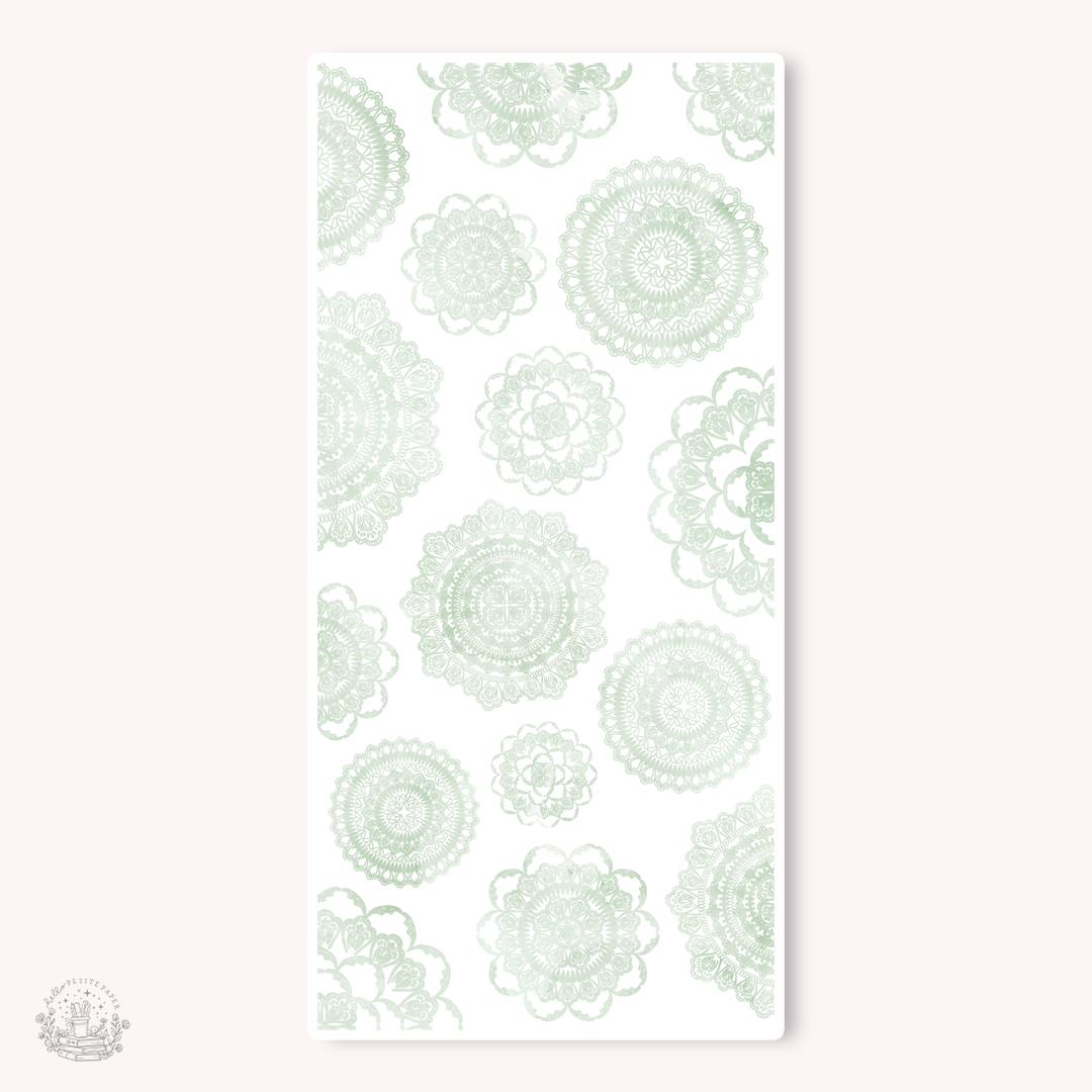 Essentials - Watercolor doilies stickers (EJ61 62 63 64)