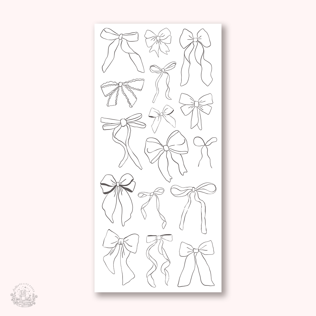 Essentials - Line art bows (EJ72)