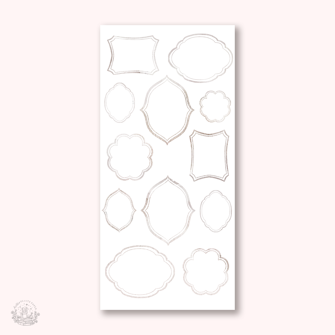Essentials - Vintage frames stickers (EJ95-100)