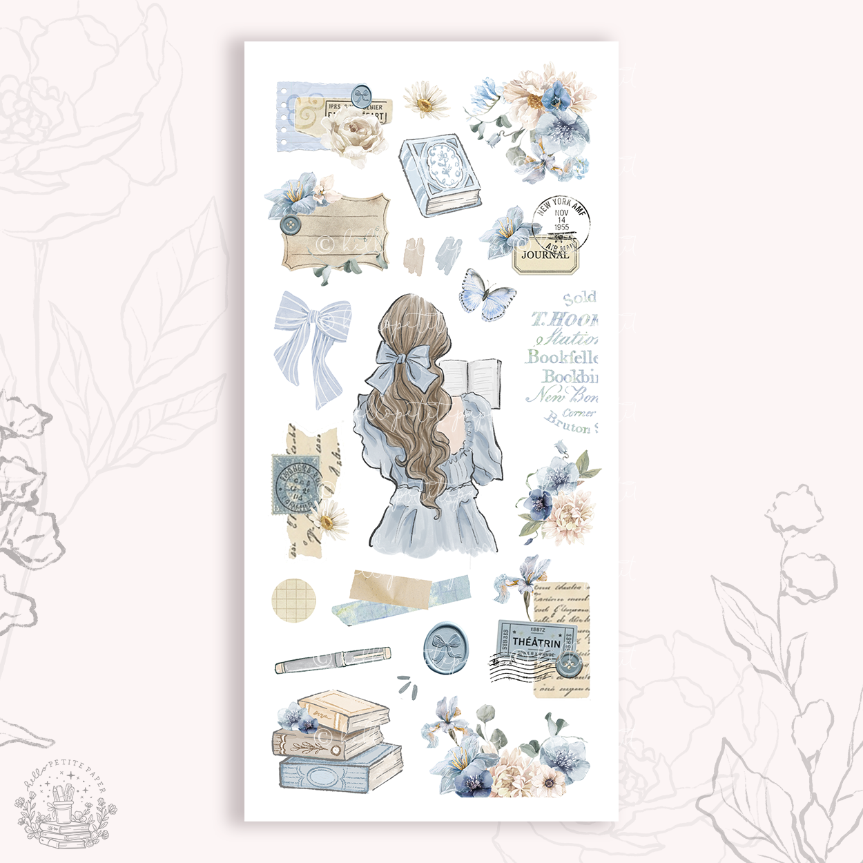 Journaling Essentials - Sticker deco (Belle) A140