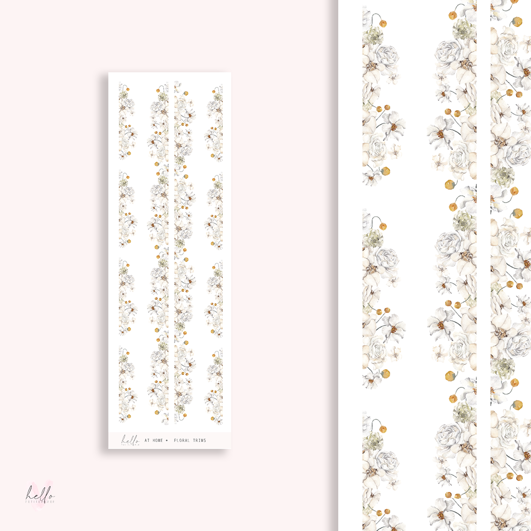 Floral trims | At home