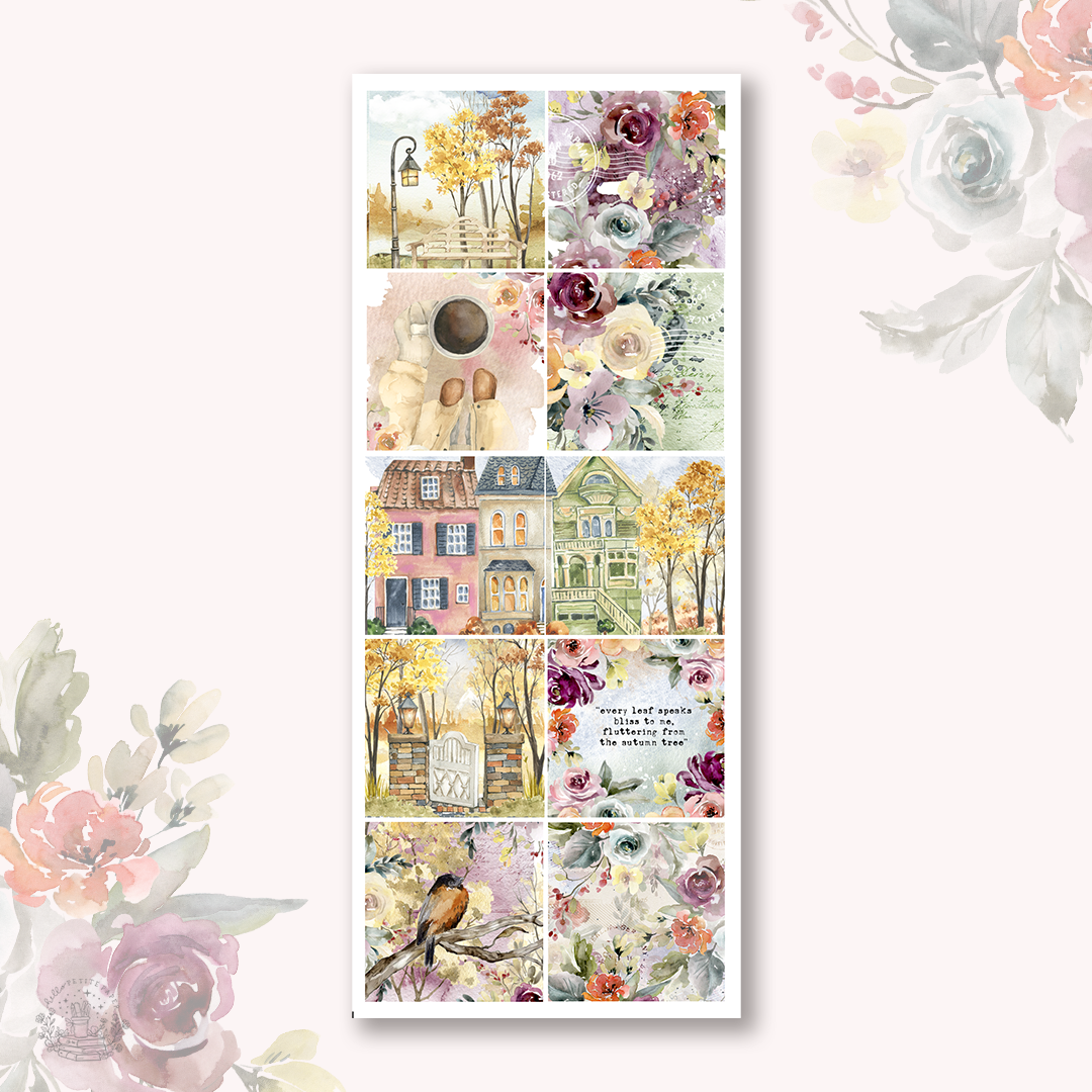 Autumnal Stroll - Hobonichi cousin boxes