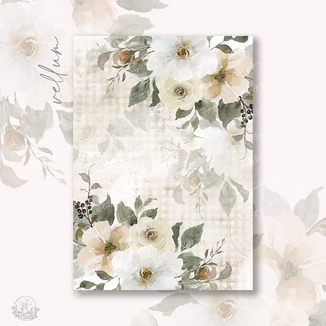 Vellum Paper - Autumn Whispers (A4 size)