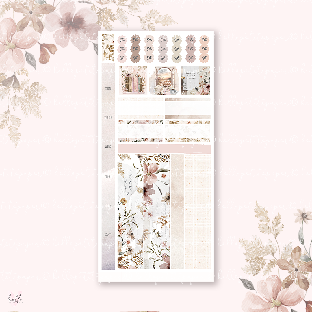 Book Lover - Hobo weeks kit