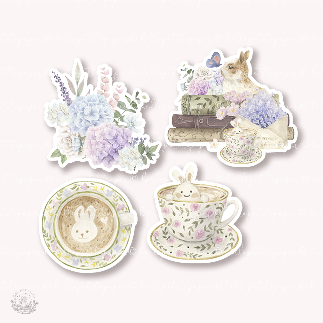 Bunny Cafe sticker die-cuts (4)