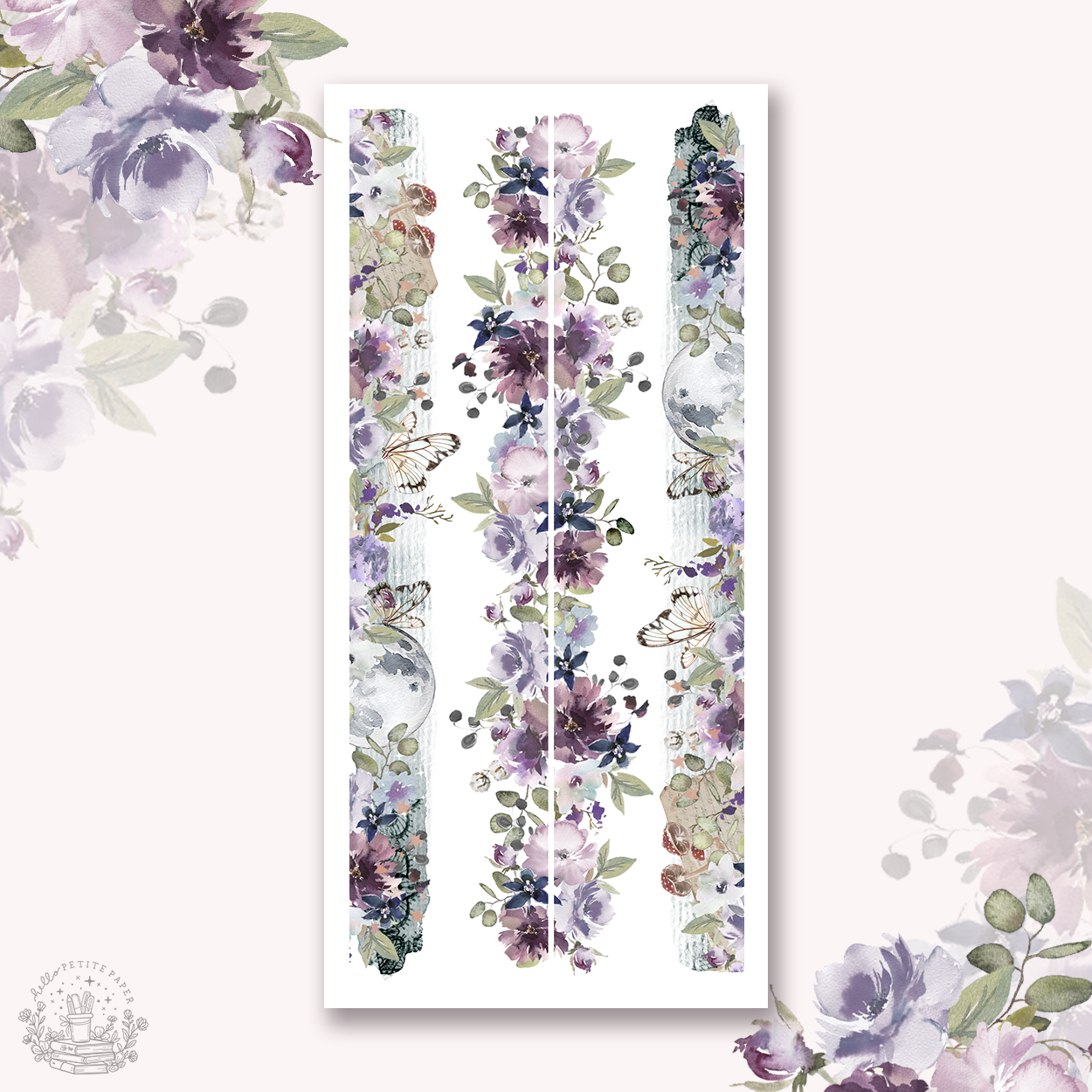 By the moonlight - Deco stickers 4 ( trims)