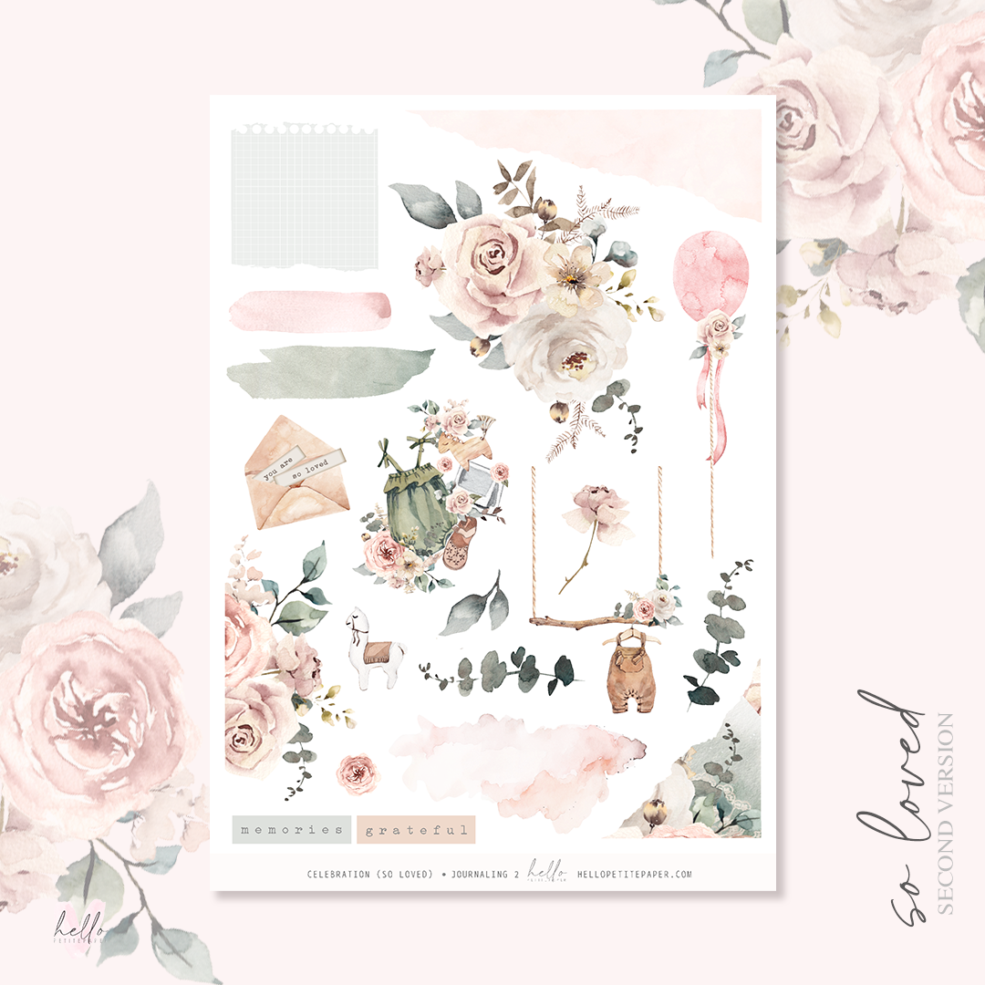 Journaling Kit - Celebration/So loved