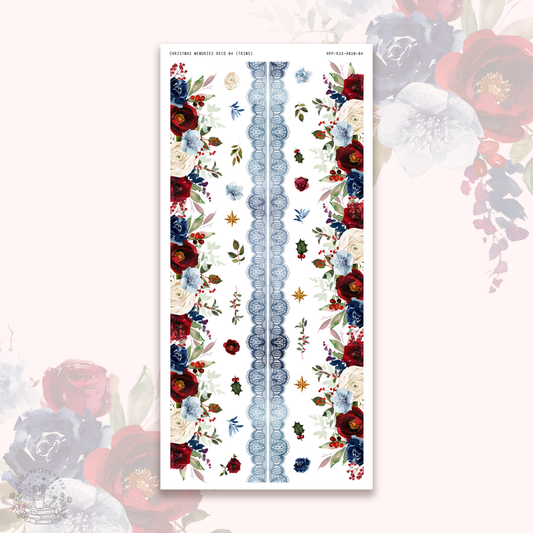 Christmas Memories - Deco stickers (choose from 8 designs).
