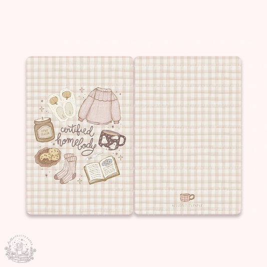 Sticker book (Certified Homebody) - reusable sticker storage