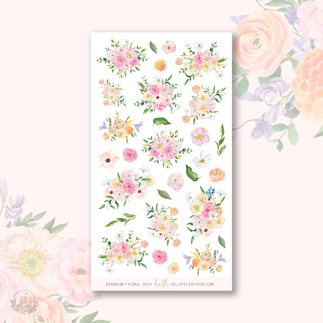 Daydream - deco planner stickers