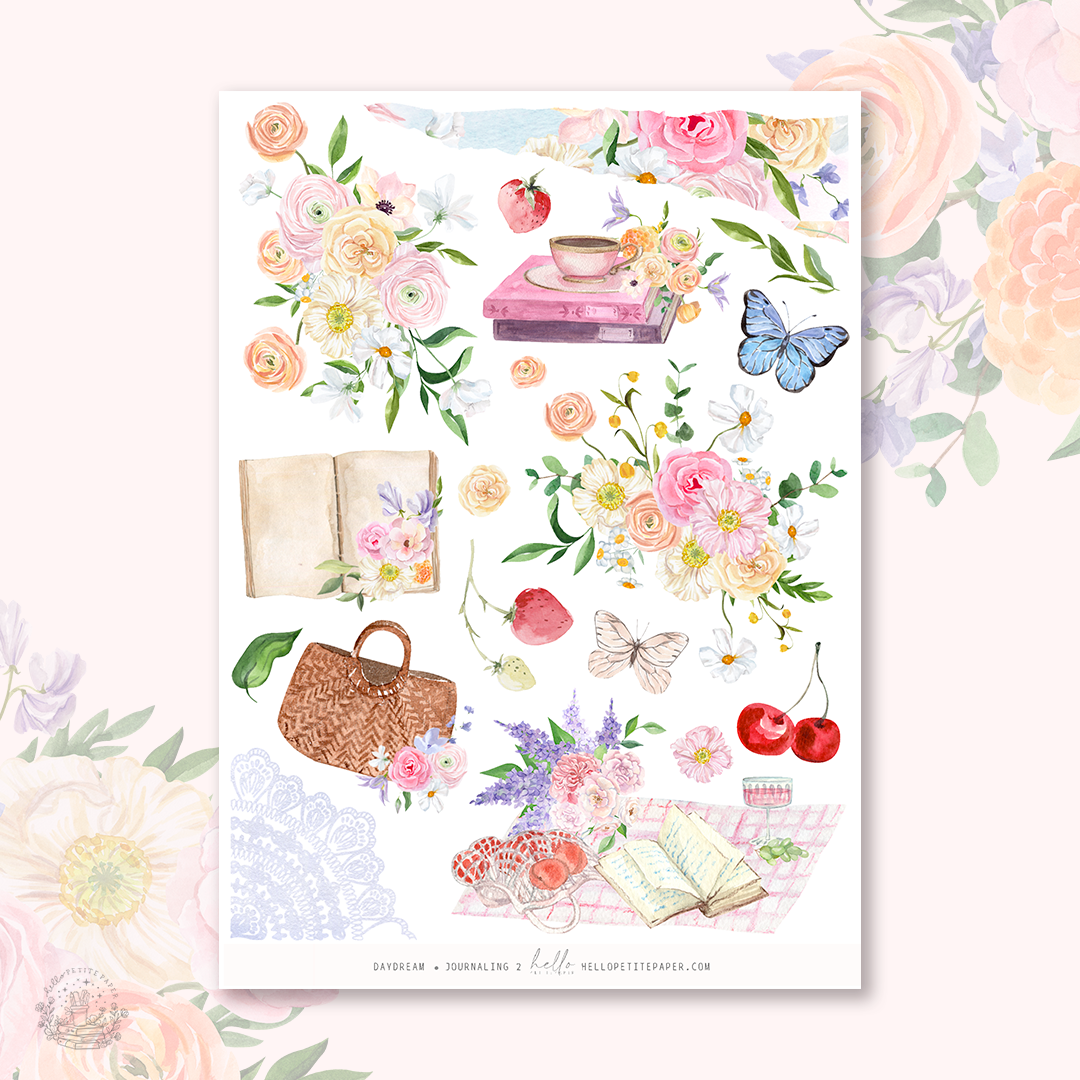 Daydream - Journaling Sticker Kit