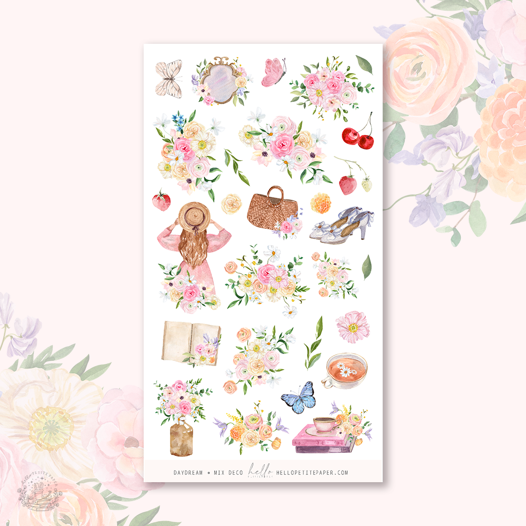Daydream - MIX deco, planner stickers