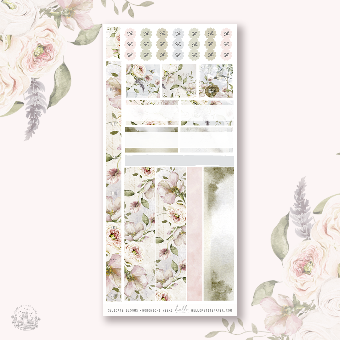 Delicate Blooms - Hobo weeks kit