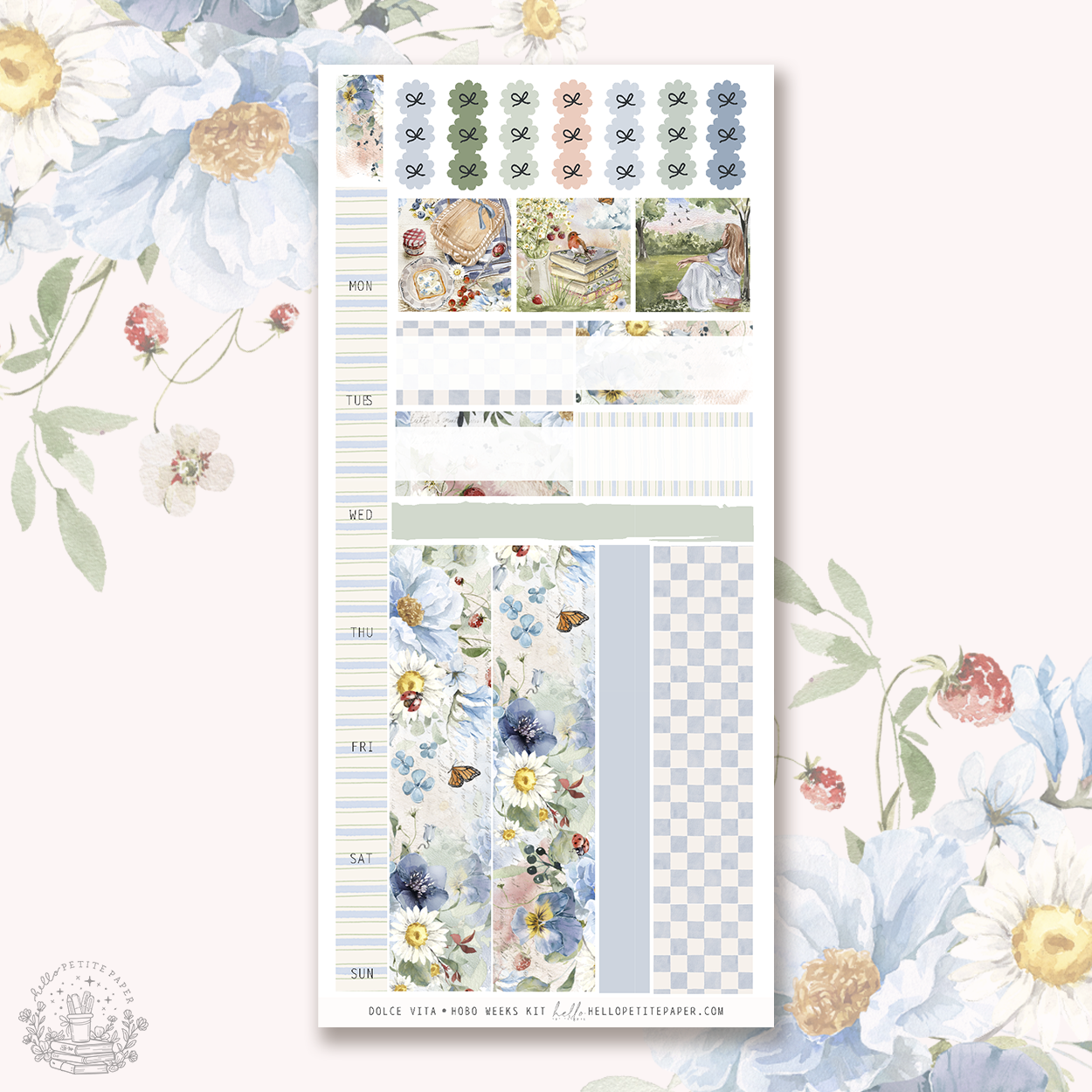 Dolce Vita - Hobo weeks sticker kit