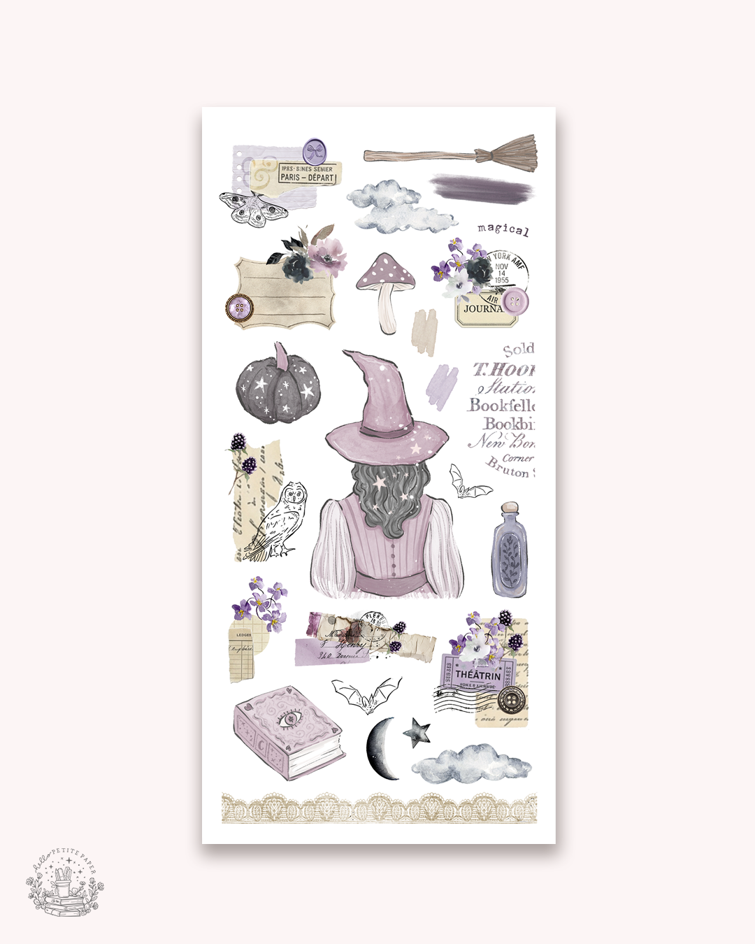 Journaling Essentials - Sticker deco (Circe).