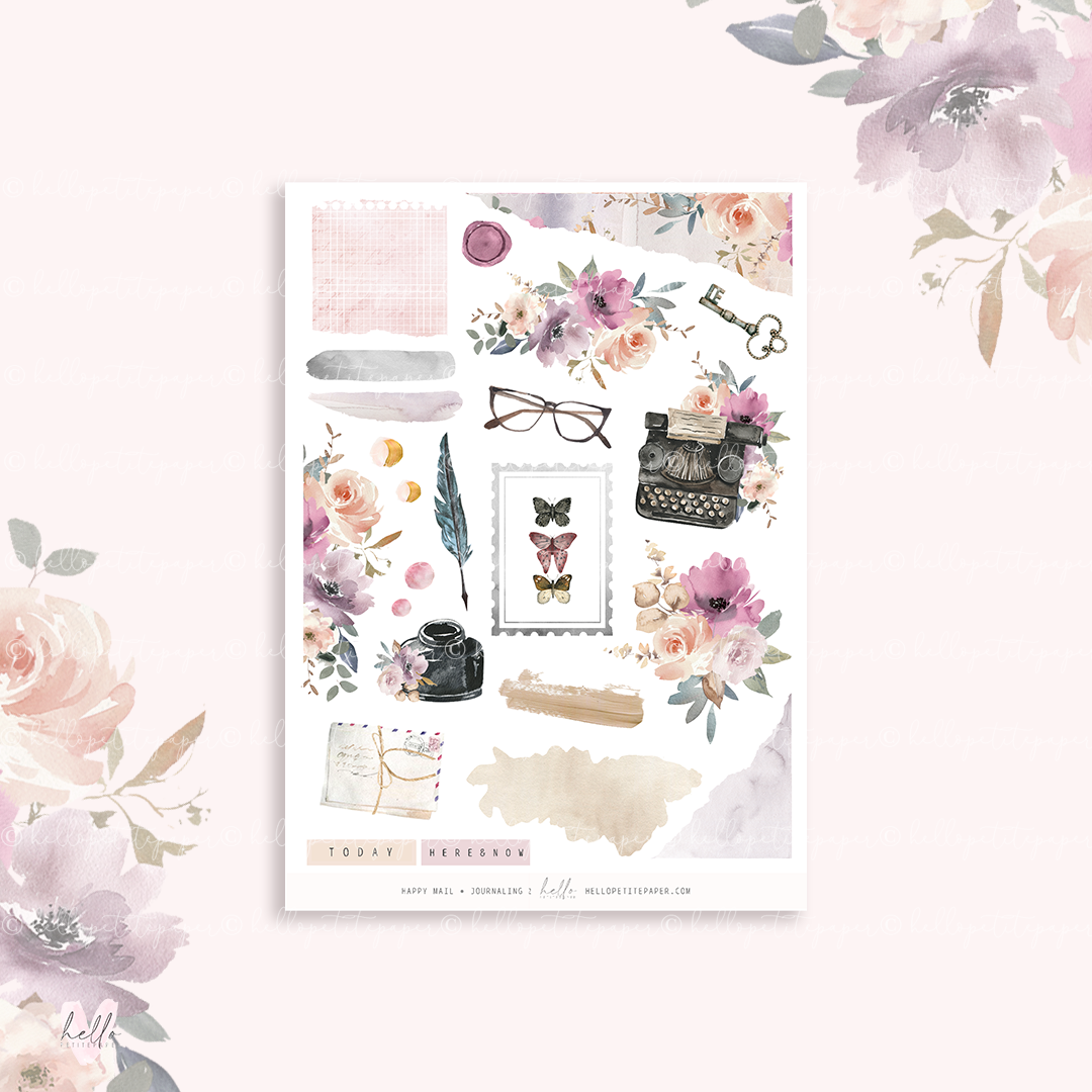 Happy Mail - Journaling Sticker Kit