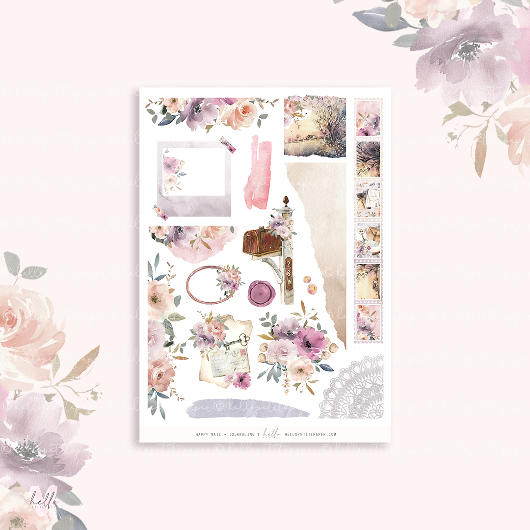 Happy Mail - Journaling Sticker Kit