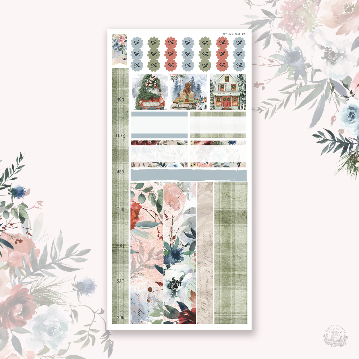Holiday Magic - Hobonichi weeks sticker kit
