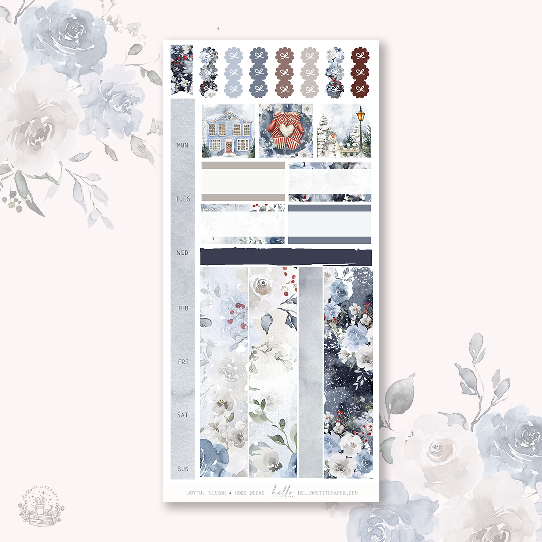 Joyful Season - Hobo weeks sticker kit