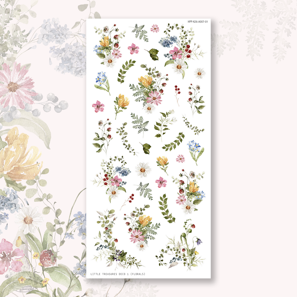 Little treasures - Deco 1 (florals)