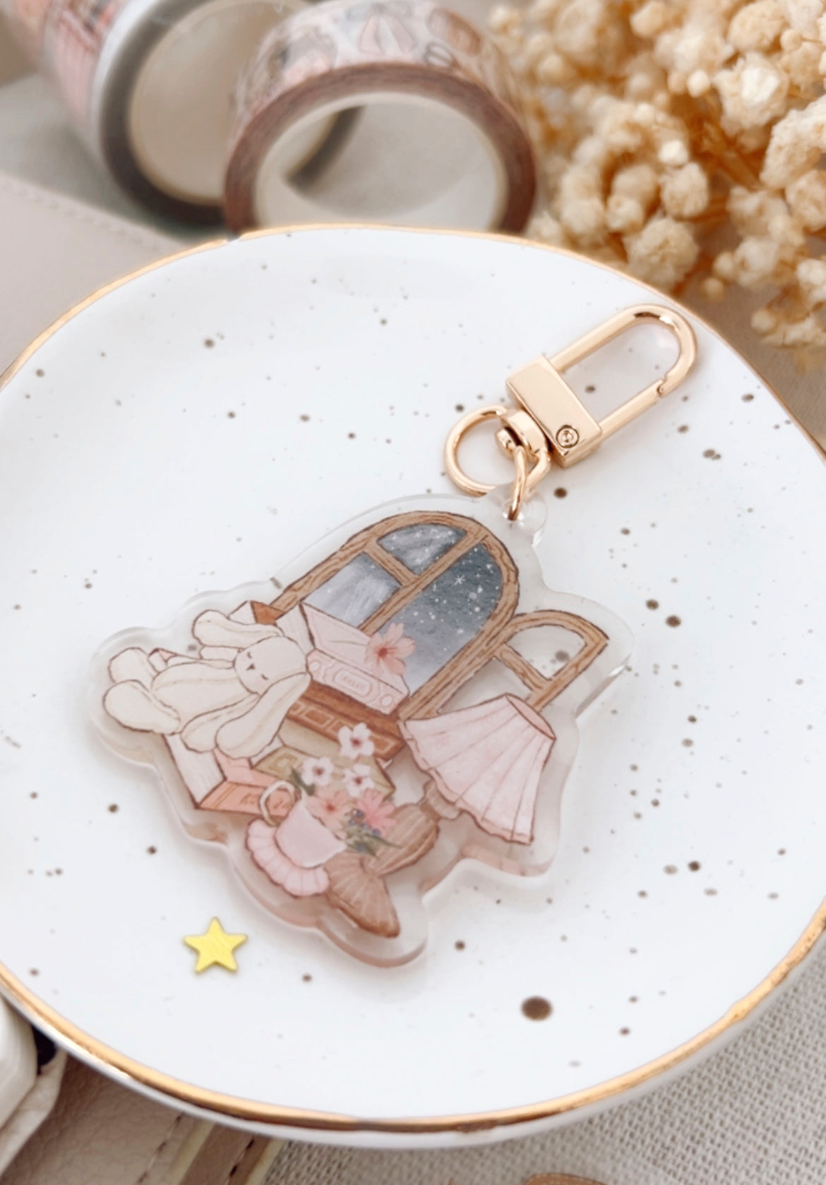 Keychain - My favorite things (Window) (A003)