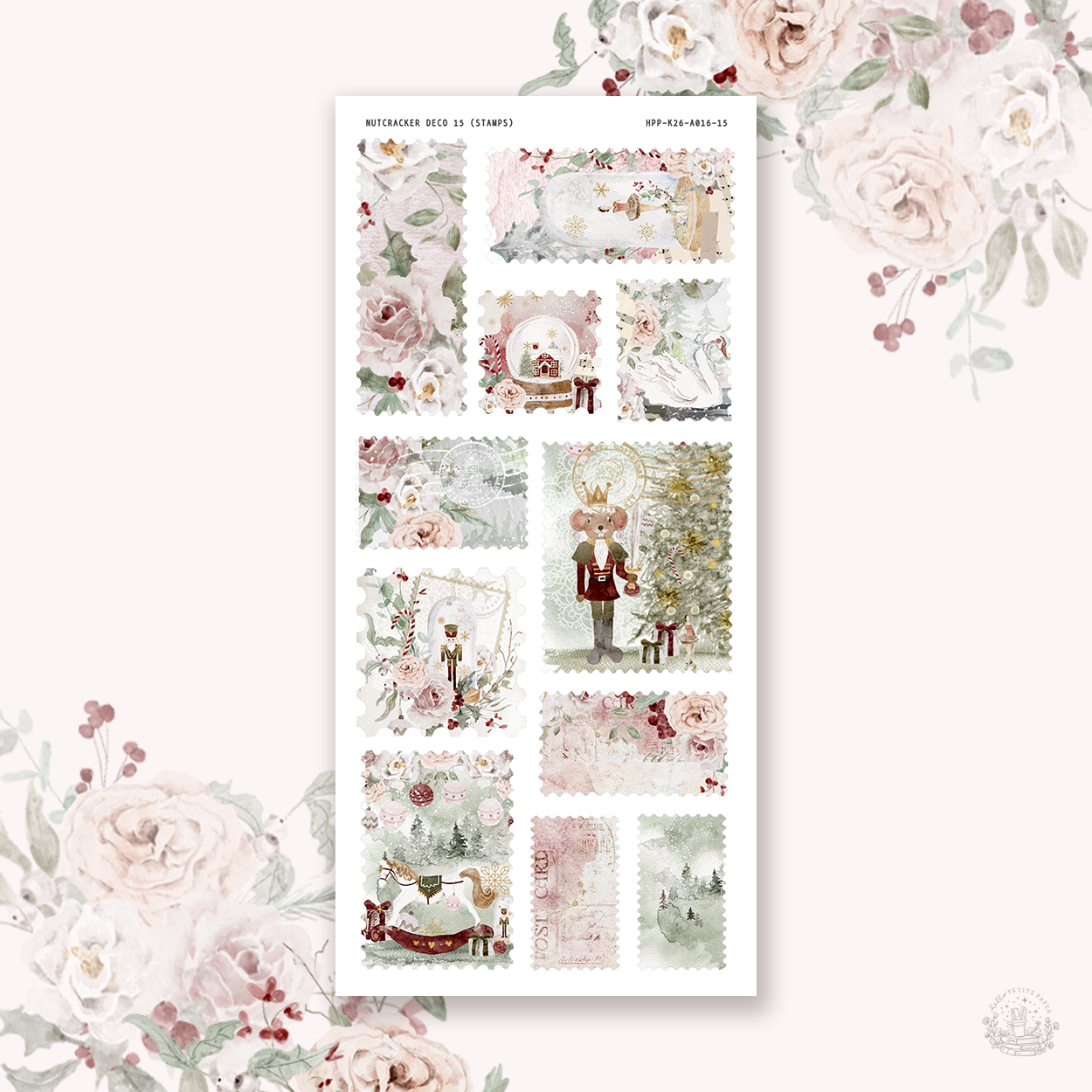 Nutcracker - Stamps stickers