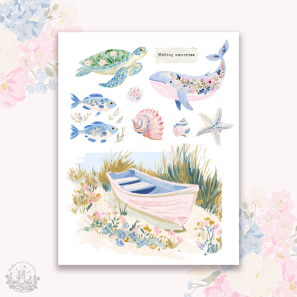 Petite Tuesday - Mini deco sticker collection (us05)