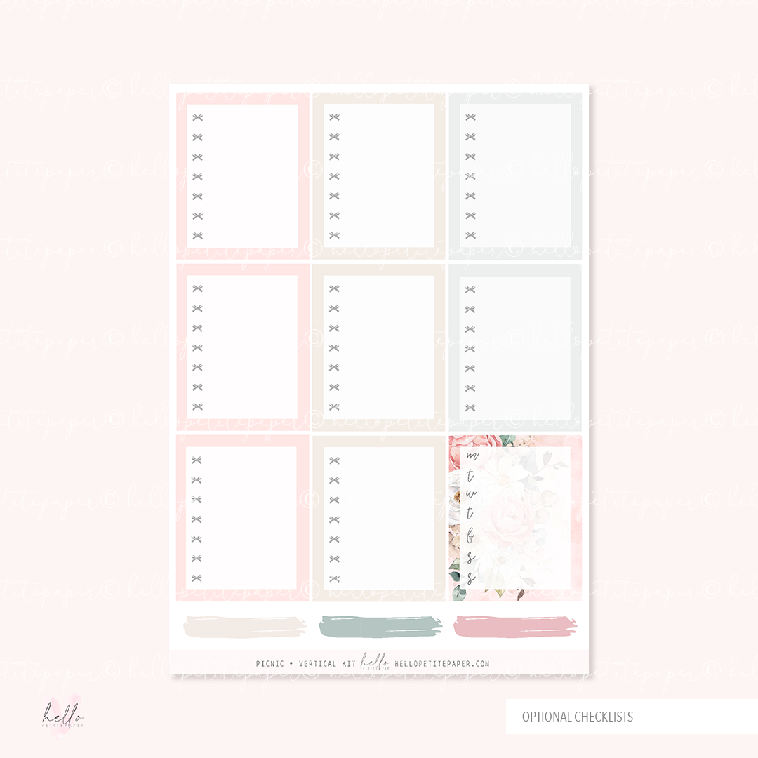 Pic-nic collab collection - FOILED KIT - premium matte paper