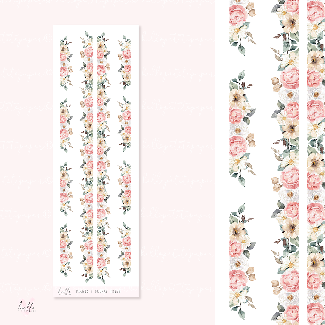 Floral trims | Pic-nic collab collection