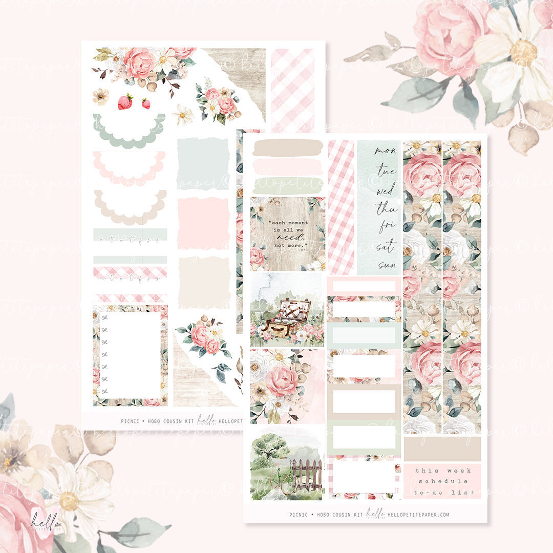 Hobonichi Cousin Kit - Pic-Nic Collab Collection