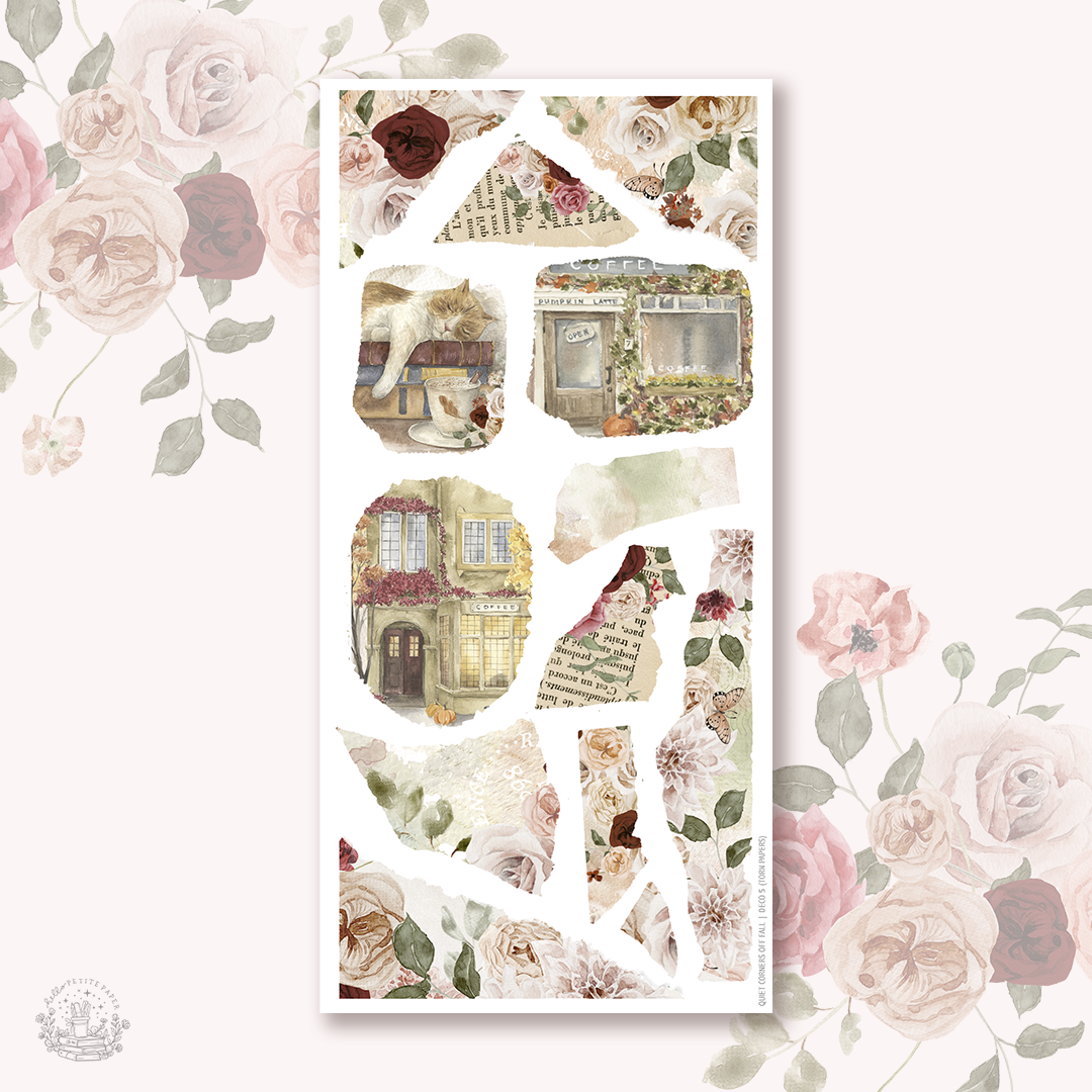 Quiet corners of Fall - Deco kit (6 sheets)