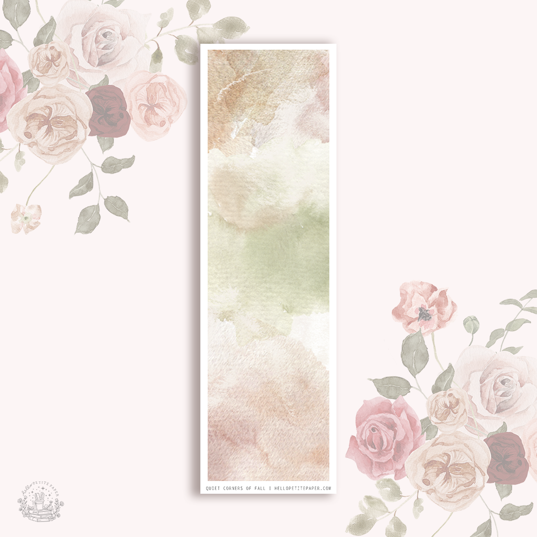 Quiet corners of Fall - sidebar strips