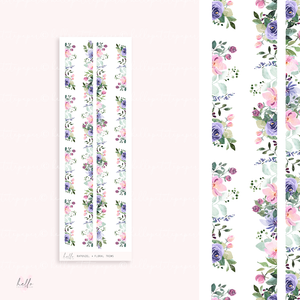 Floral trims | Rapunzel - planner stickers
