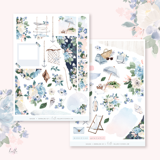 Journaling Sticker Kit - Seaside