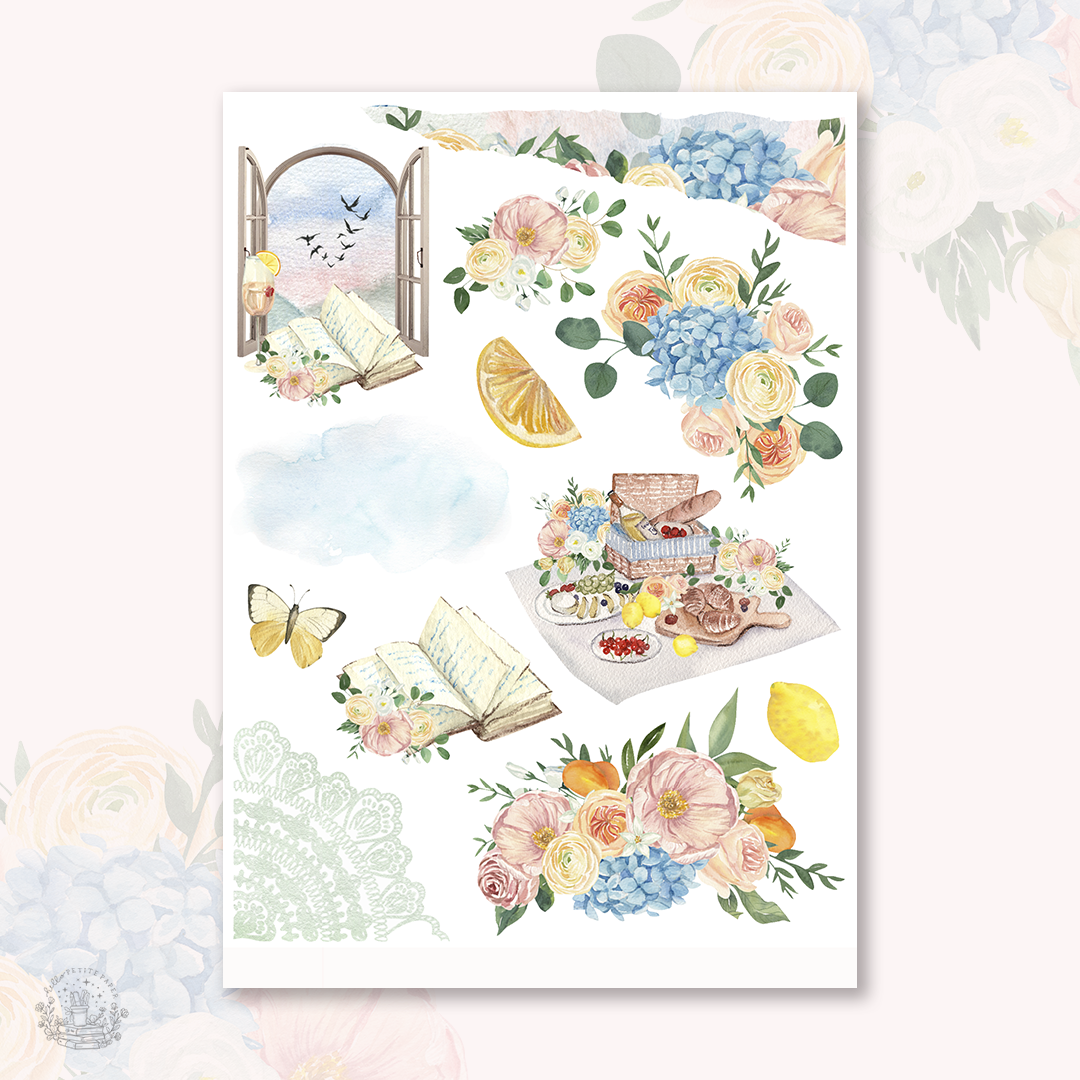 Squeeze the day - Journaling Sticker Kit