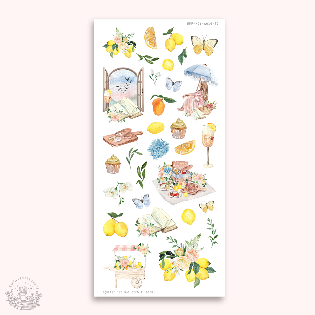 Squeeze the day - Deco stickers 2 (deco)