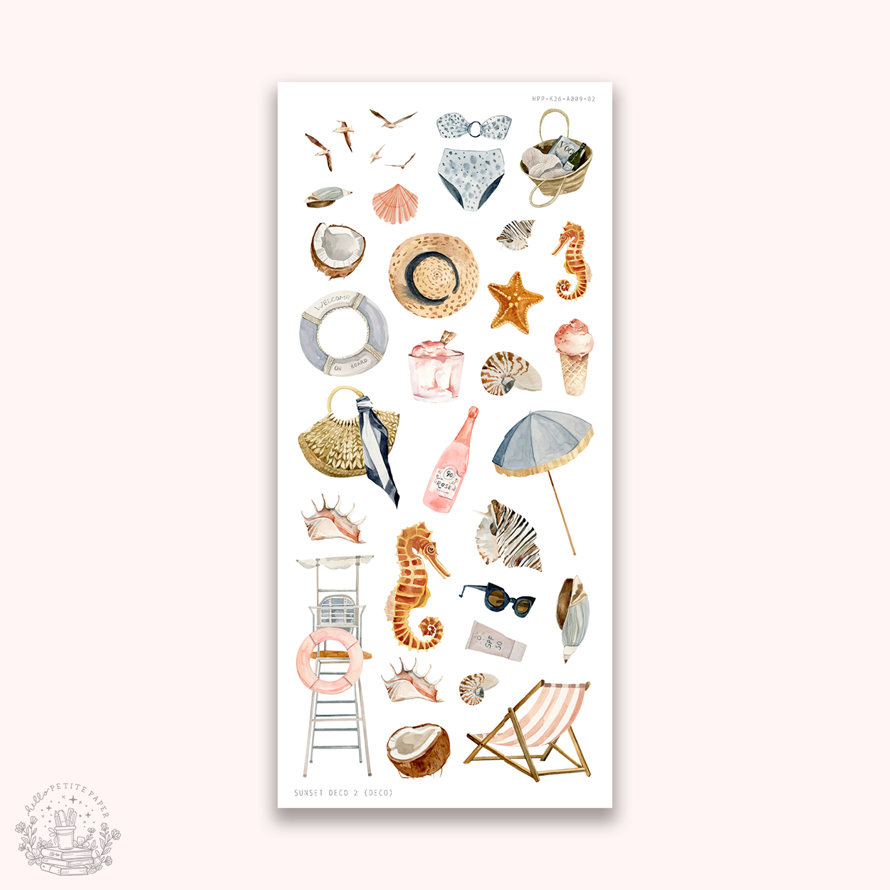 Sunset - Deco stickers 2 (deco)
