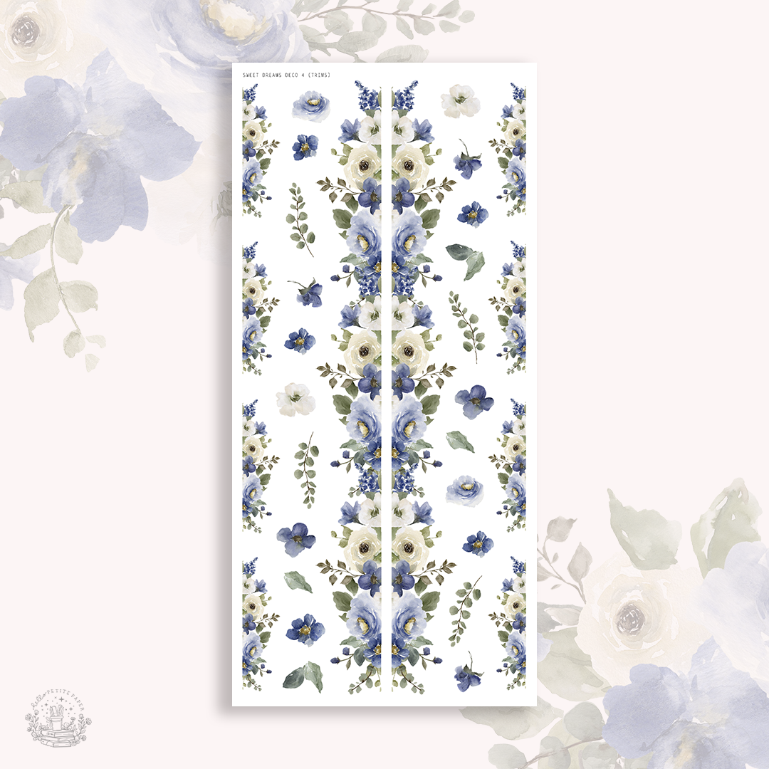 Sweet Dreams - Deco stickers 4 (Trims)