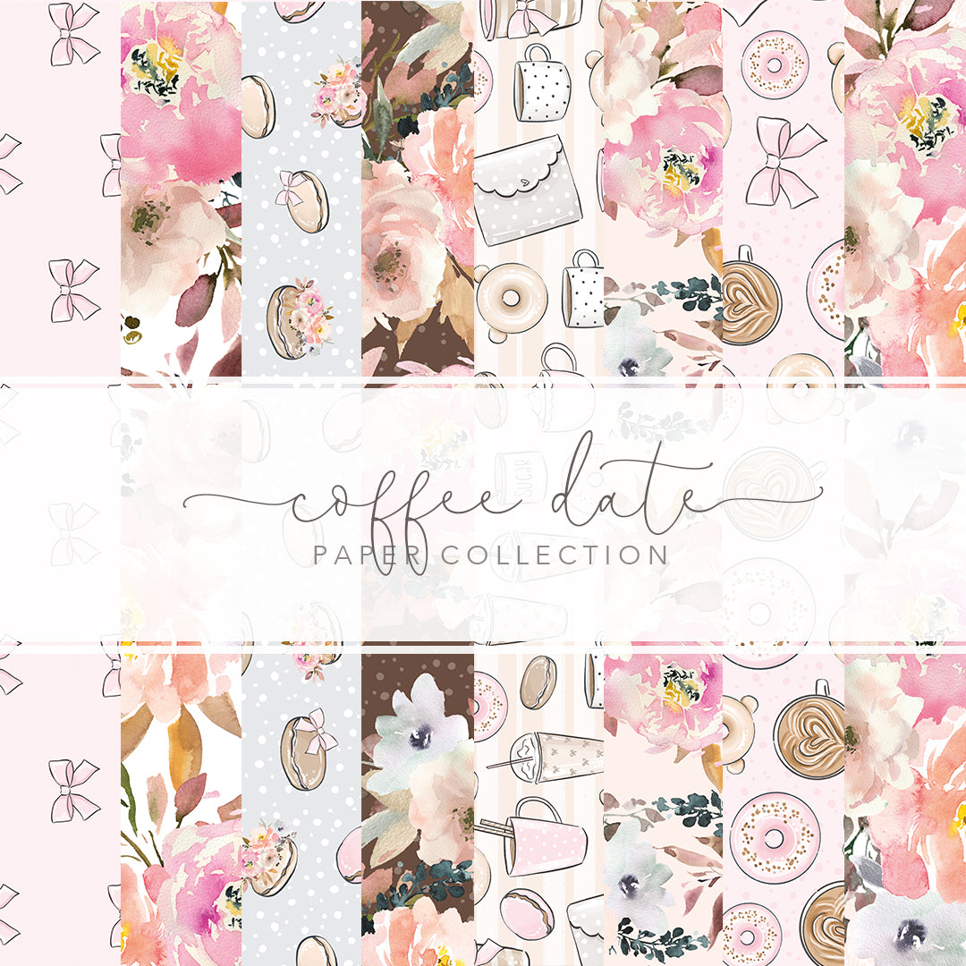 Coffee Date paper collection - LIMITED EDITION - 8