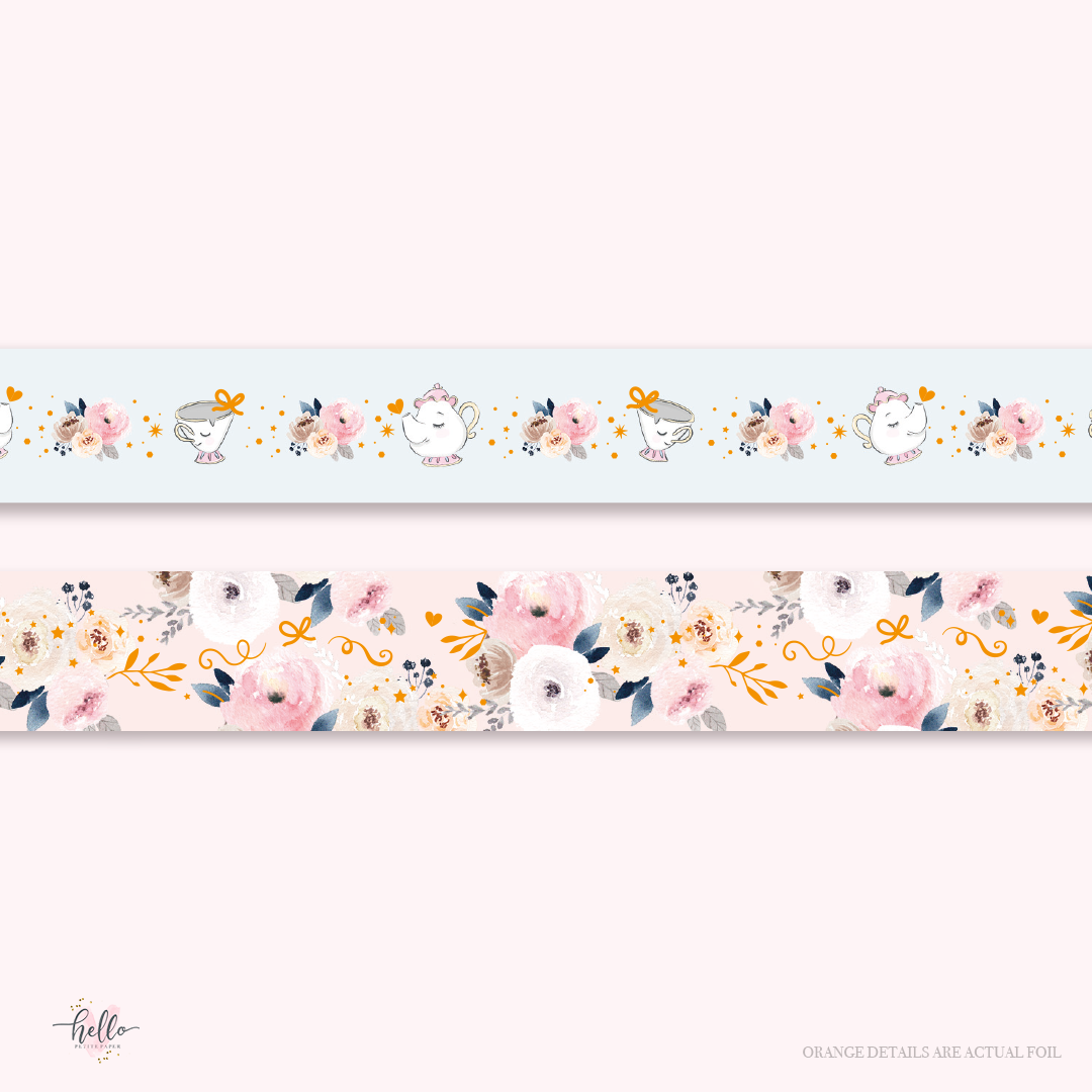 Belle - washi tape (gold foil)