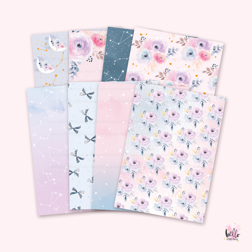 Bird Song paper collection - 8 | gold foil