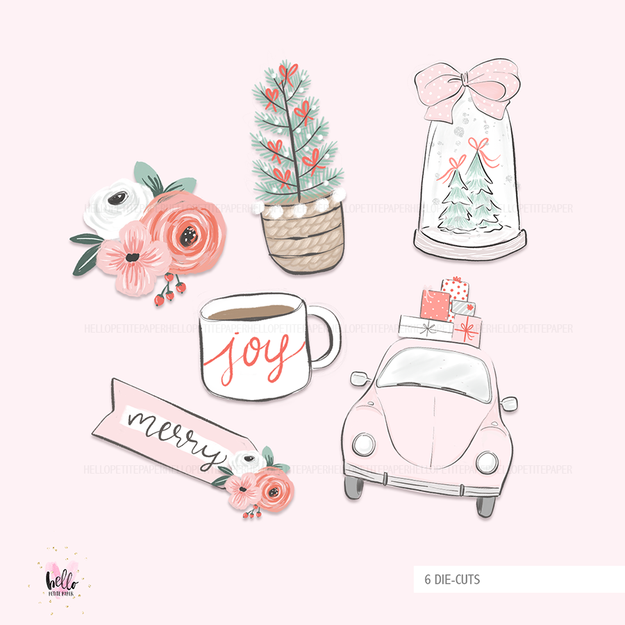 Christmas Wishes die cuts (6)