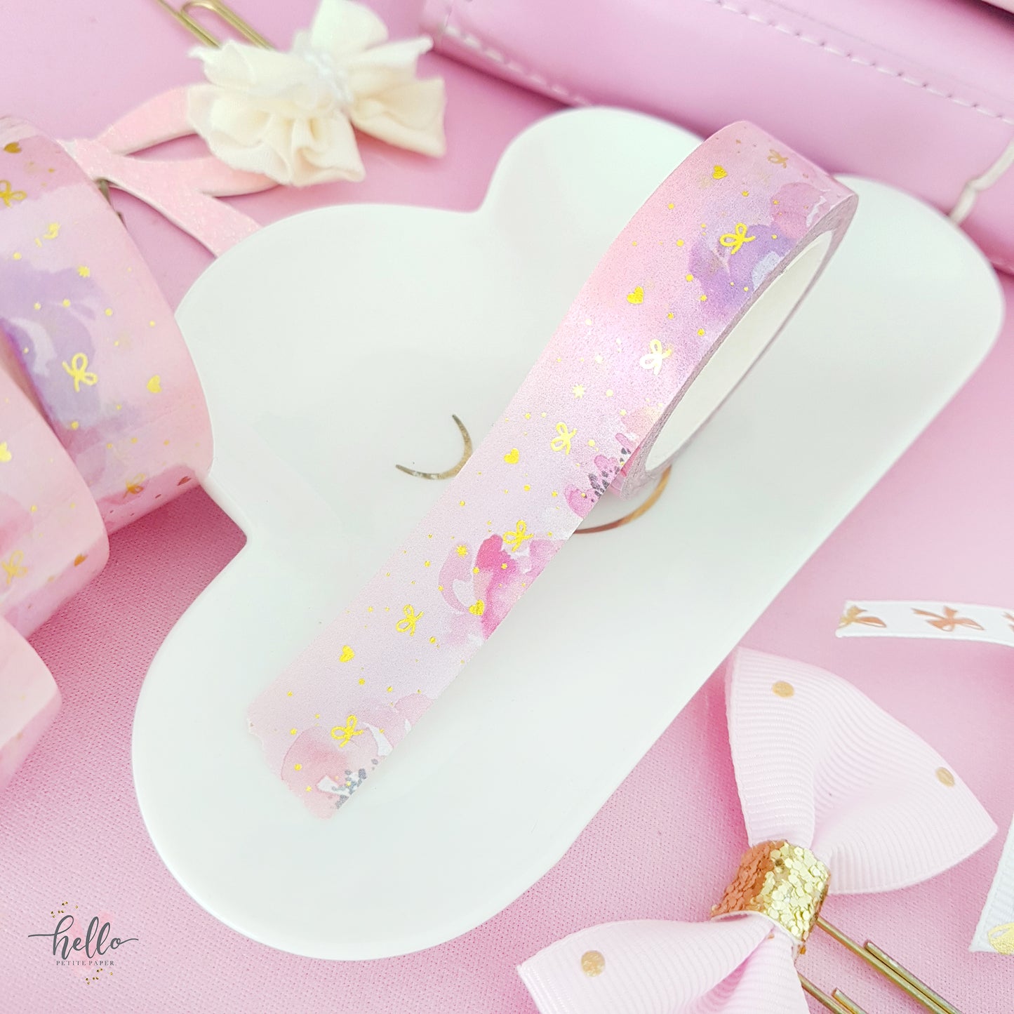 Dream, Plan, Do - 1 gold foil washi tape