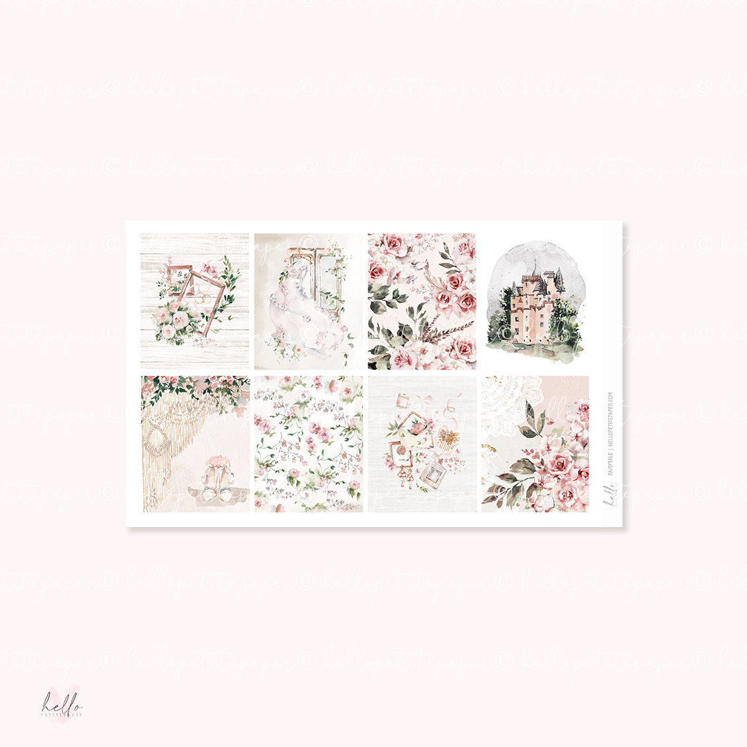 Fairytale - planner sticker kit