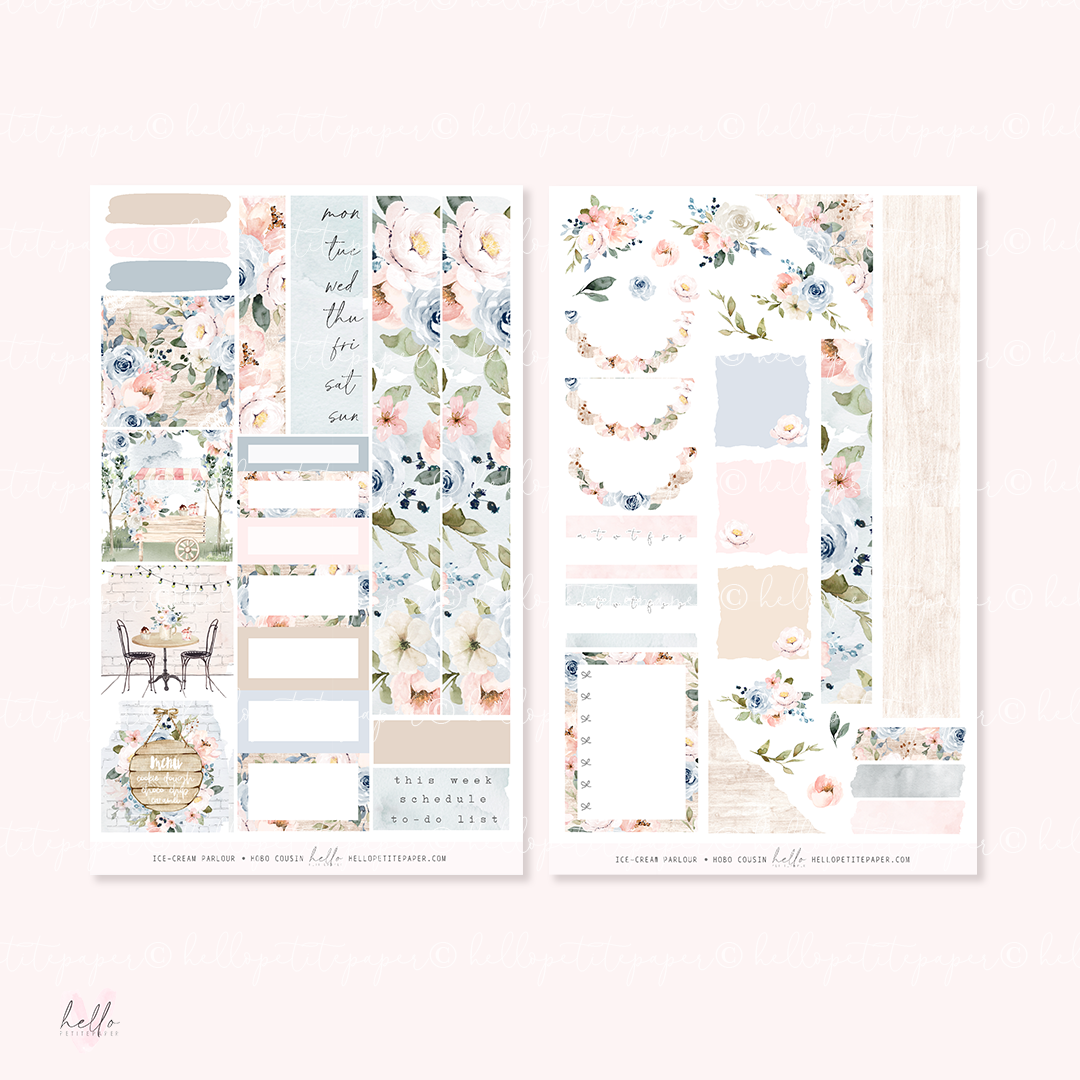 Hobonichi Cousin Kit - Ice-cream Parlour