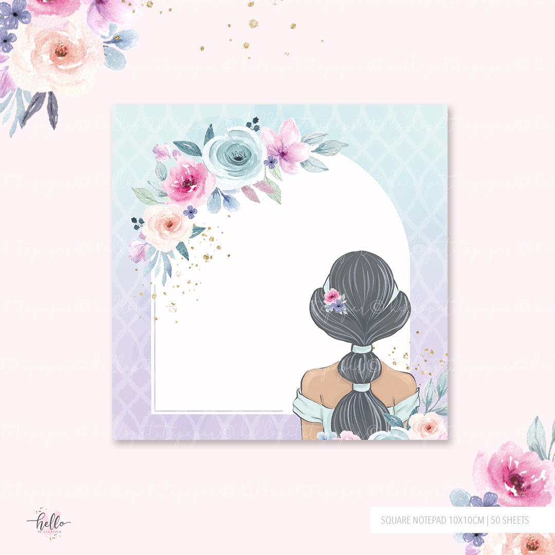Square Notepad - Jasmine